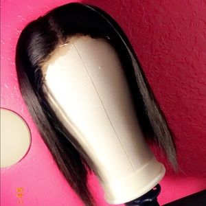 Human hair lace wig